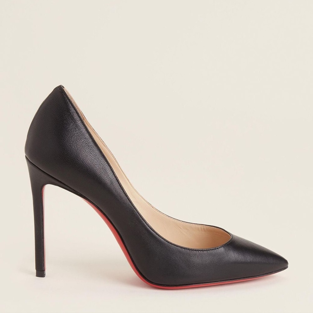 NEW! Christian Louboutin Pigalle 100 Kid Leather